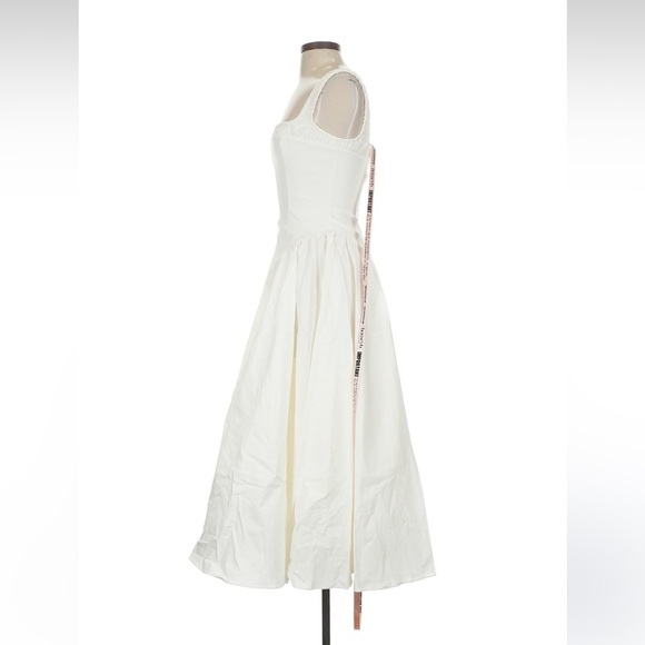 House of CB Dorothy white cotton midi sundress - Picture 13 of 16